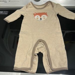 Boys one piece fox wilderness 3-6 months